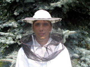 Včelařský klobouk se závojem