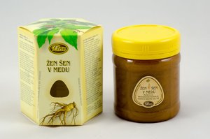 Žen šen kořen v medu 250g
